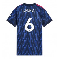 Arsenal Gabriel Magalhaes #6 Vonkajší Ženy futbalový dres 2025-26 Krátky Rukáv